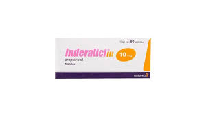 Inderal (Inderalici) 10mg 50 Tabs, Propranolol