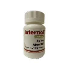 Atenolol (Internol) 50mg 100 tabs, Tenormin