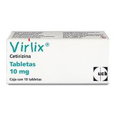 CETIRIZINE (VIRLIX) TAB 10 MG C/10