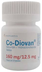 Co-Diovan 160mg 12.5mg 30 Tabs, Valsartan