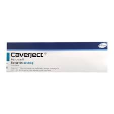 CAVERJECT 20MCG Injection PRE 1x1ml, Alprostadil