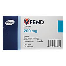 VFEND 200mg 14 tabs, Voriconazole