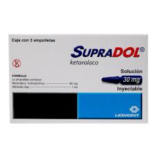 Supradol 30mg INJ 3X 1ml, Toradol