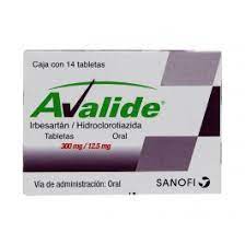 Avalide 300/12.5mg 14 tabs, Hydrochlorothiazide & Irbesartan