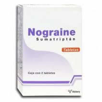 Nograine (Sumatriptan) 100mg 2 tabs